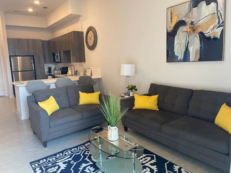Comfy Midtown 1 Bdr W/ City View And Balcony. Атланта Екстер'єр фото