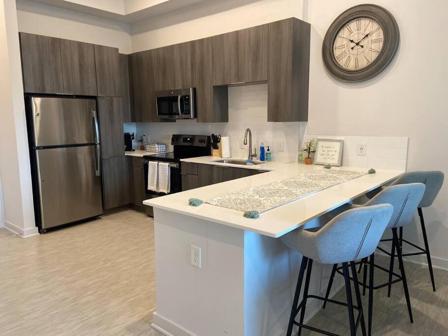 Comfy Midtown 1 Bdr W/ City View And Balcony. Атланта Екстер'єр фото